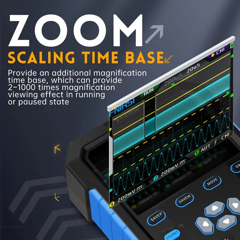 FNIRSI DPOX180H Handheld Digit - Fnirsi Digital Oscilloscope Handheld ulasan dan harga
