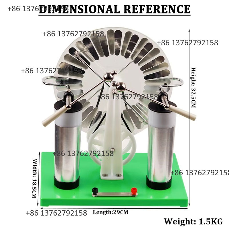 Wimshurst Static Machine Elect - Lab Equipment ulasan dan harga