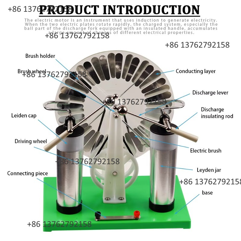 Wimshurst Static Machine Elect - Lab Equipment ulasan dan harga