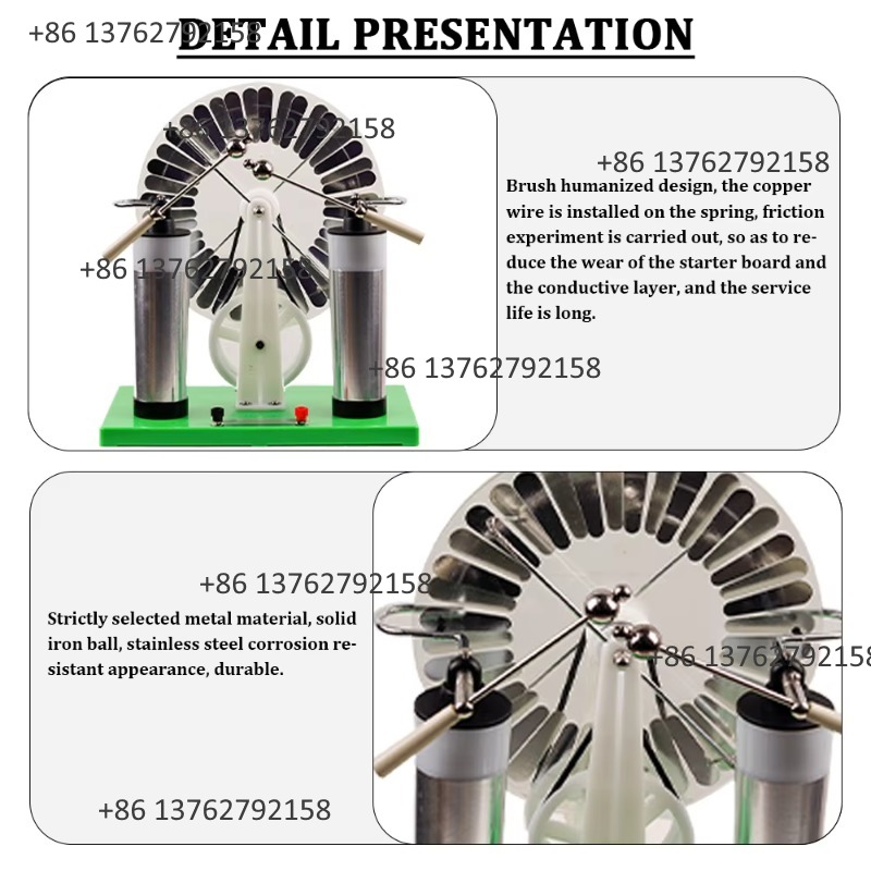 Wimshurst Static Machine Elect - Lab Equipment ulasan dan harga
