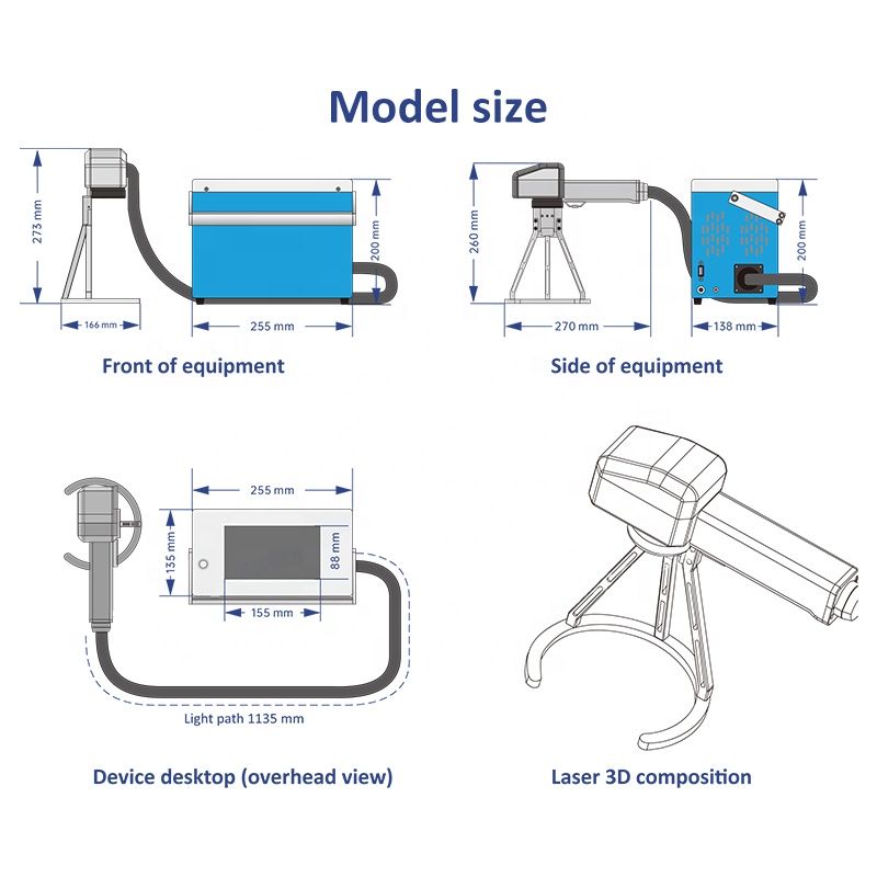 Portable Mini Fiber Laser Mark - Fiber Laser Marking Machine 30W ulasan dan harga