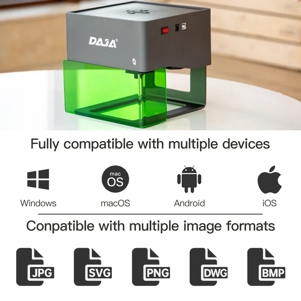 DAJA Laser Engraver CNC DIY DJ - Fiber Laser Marking Machine 30W ulasan dan harga