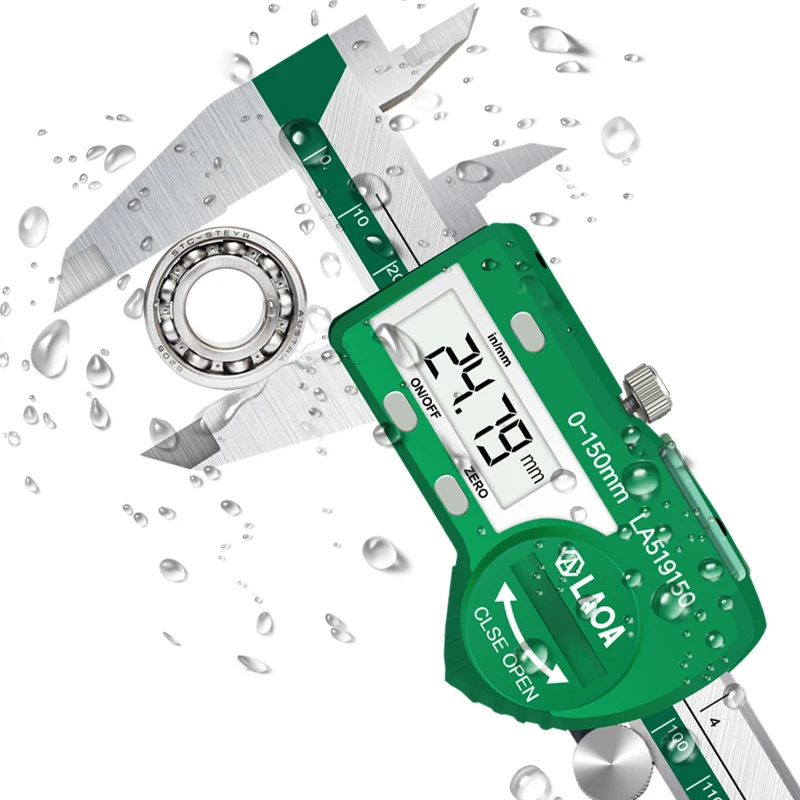 LAOA Digital Vernier Caliper 6 - Digital Caliper 150Mm Stainless Steel ulasan dan harga