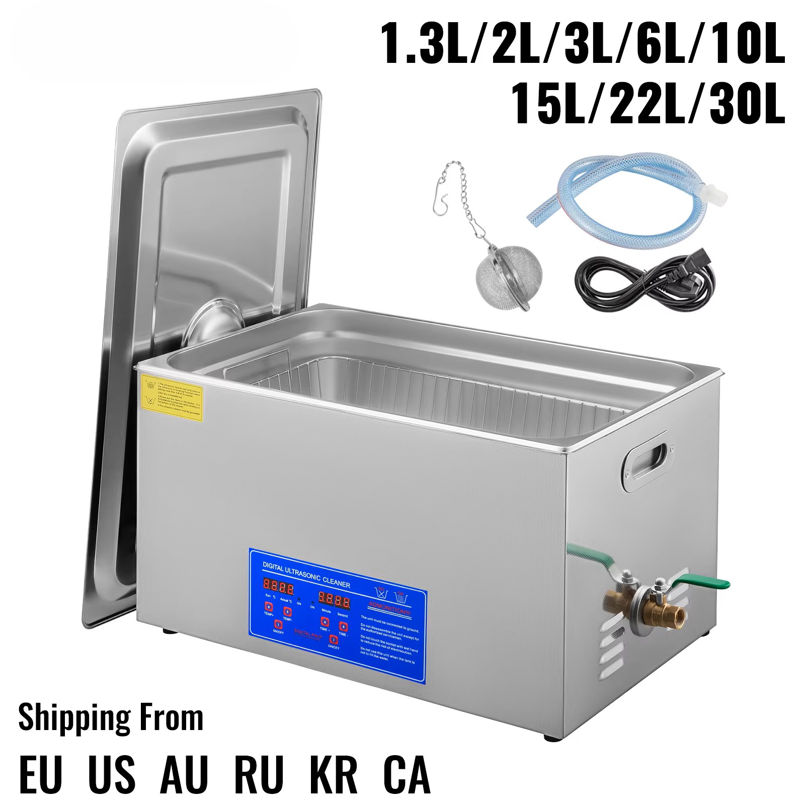 SucceBuy 1.3L 2L 3L 6L 10L 15L - Ultrasonic Cleaner 30L Industrial ulasan dan harga