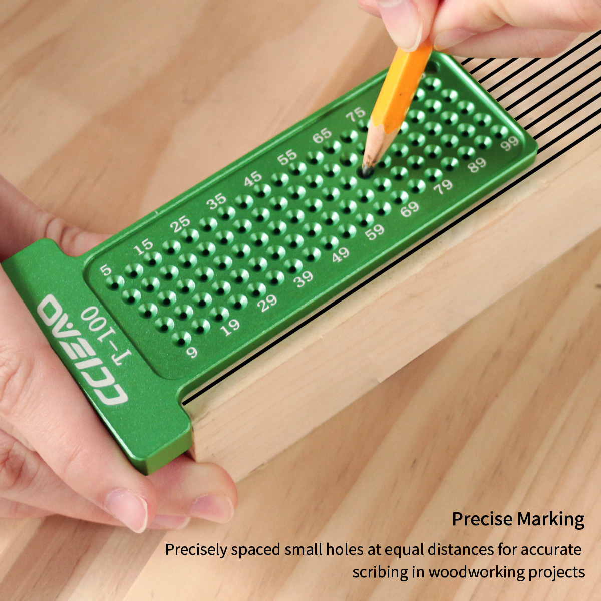 4 Inch/100MM Woodworking Scrib - Test Instruments ulasan dan harga
