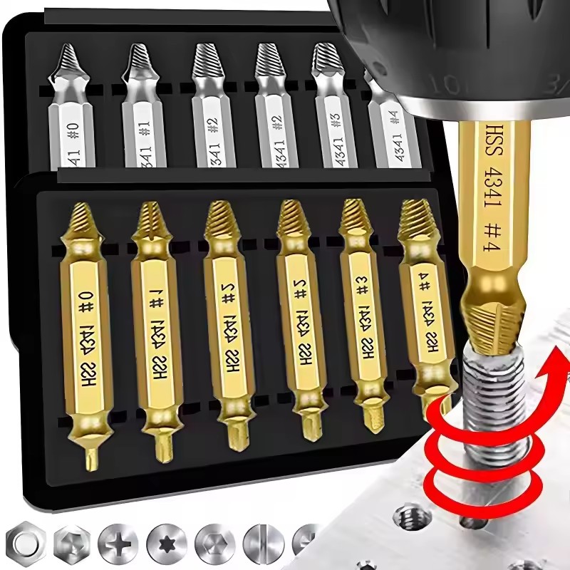 Damaged Broken Screw Extractor - Industrial Tools ulasan dan harga