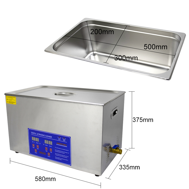 30L Digital Ultrasonic Cleaner - Ultrasonic Cleaner 30L Industrial ulasan dan harga