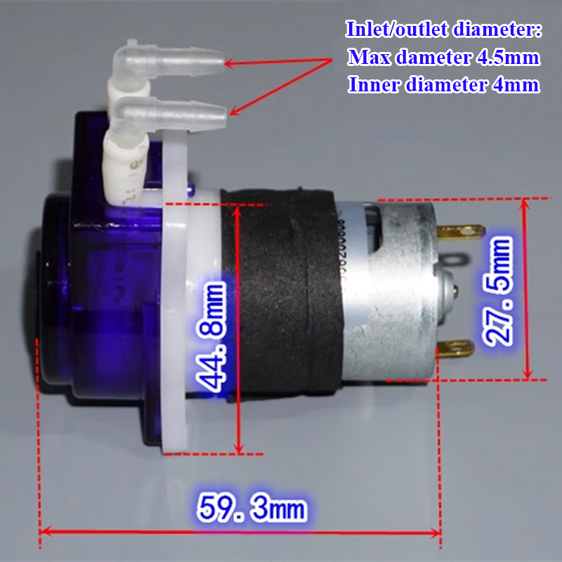 ATK-21.6-A 12-24V Mini Perista - Mini Peristaltic Pump 12V ulasan dan harga